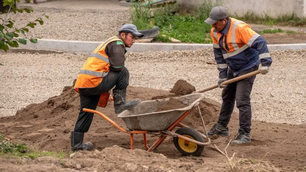 Trabajadores.