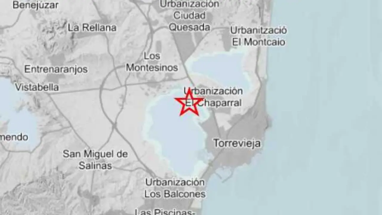 Mapa del terremoto