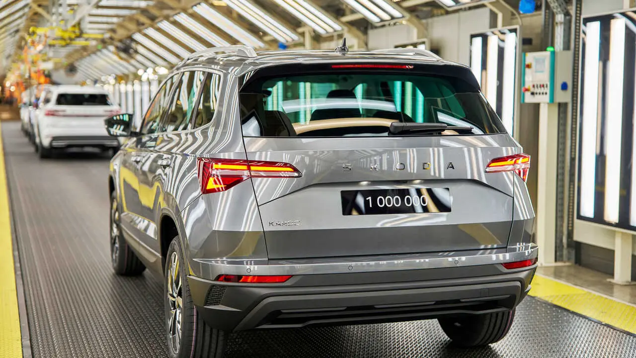 Archivo - Skoda fabrica la unidad un mill&oacute;n del Karoq en Rep&uacute;blica Checa