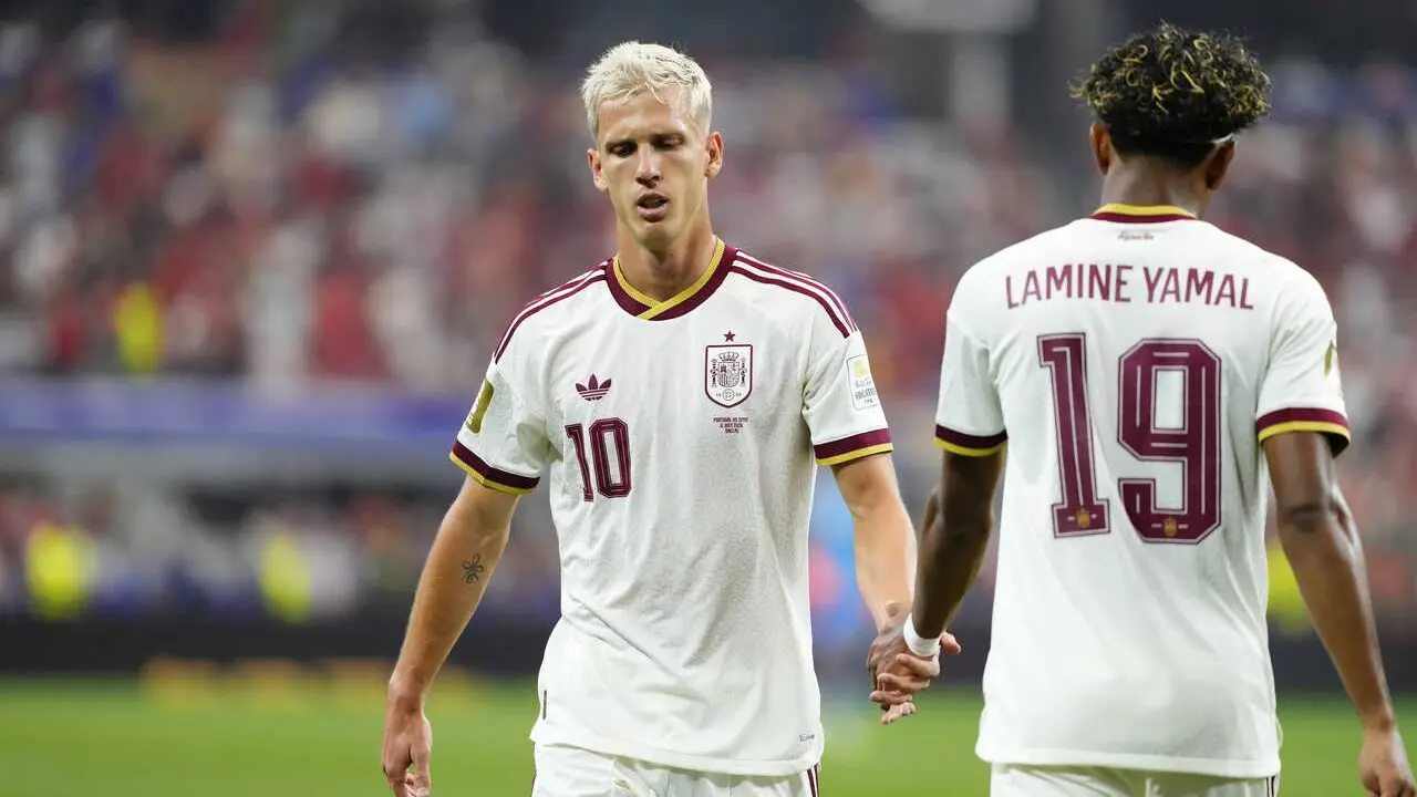 Dani Olmo y Lamine Yamal