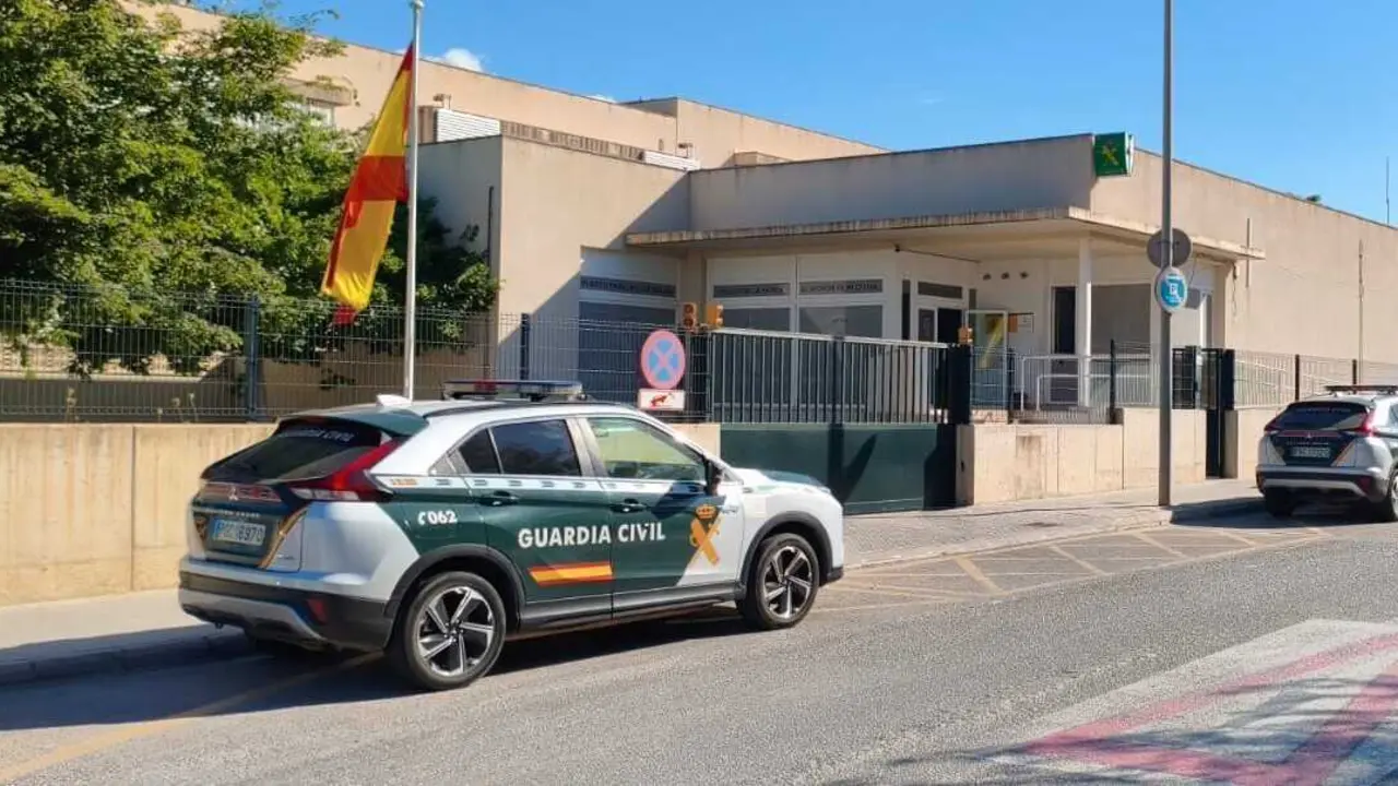 Cuartel de la Guardia Civil en Calvi&agrave;.