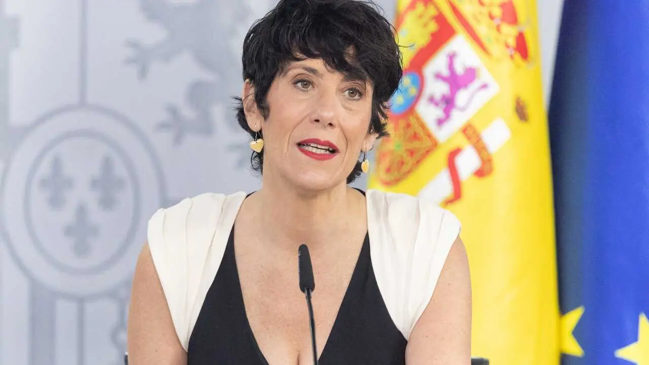 La ministra de Inclusi&oacute;n, Seguridad Social y Migraciones y portavoz del Gobierno, Elma Saiz.