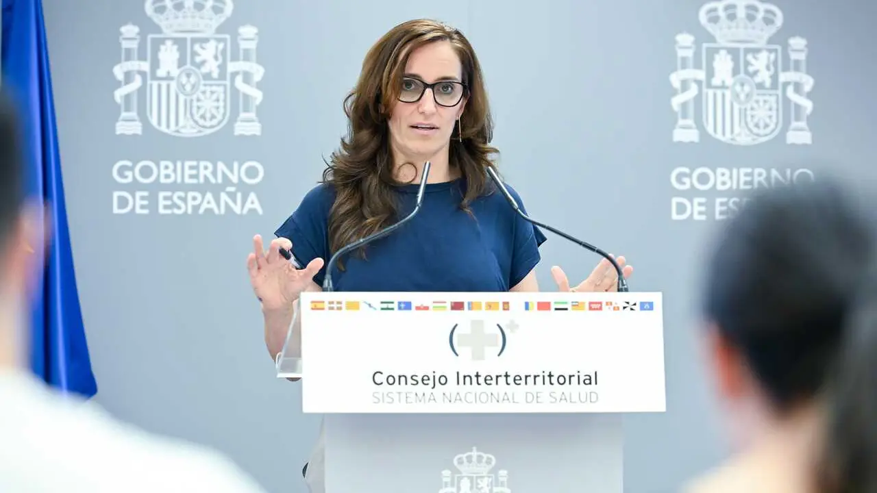 La ministra de Sanidad, M&oacute;nica Garc&iacute;a.