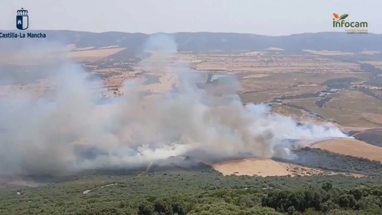 Incendio en Retuerta del Bullaque