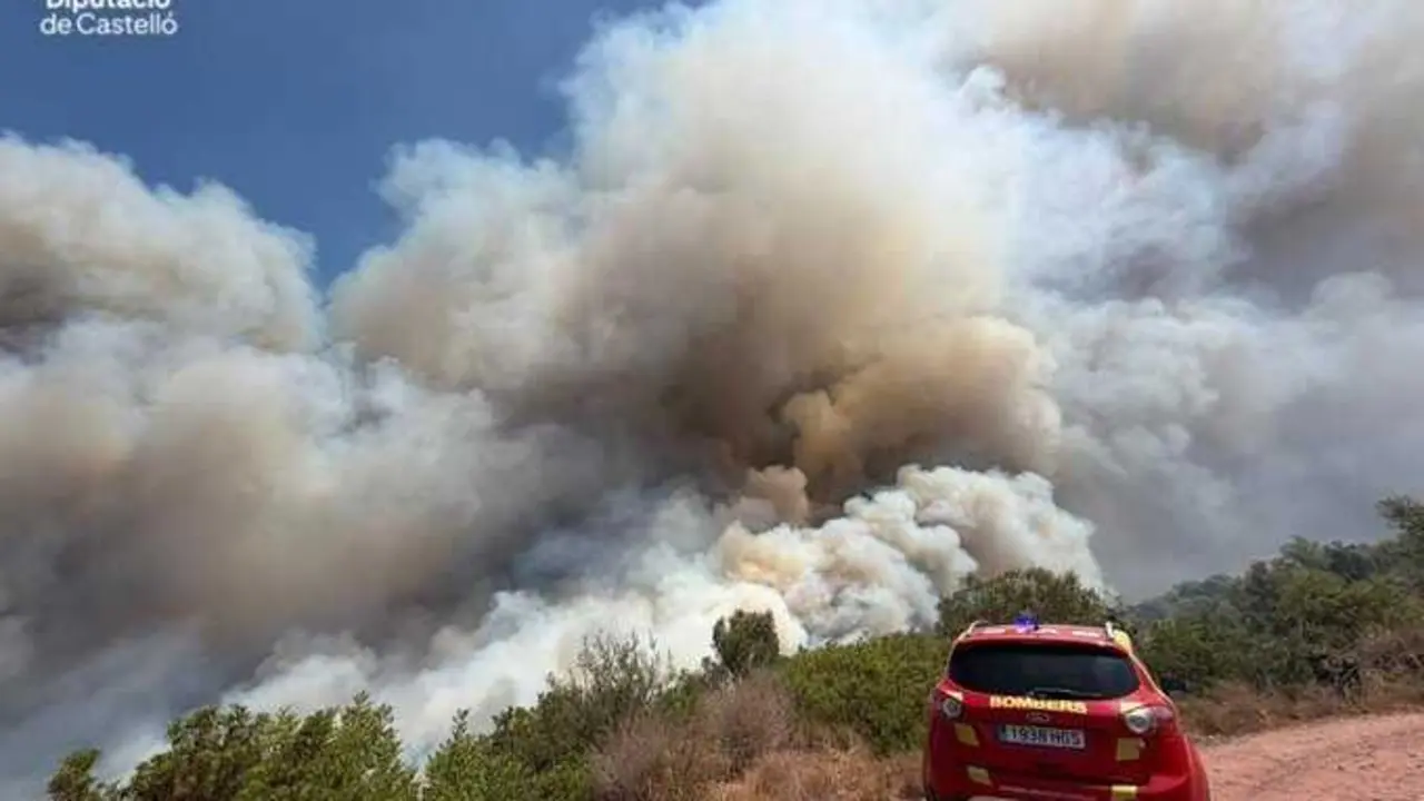 Incendio de Vall d'Uix&ograve;
