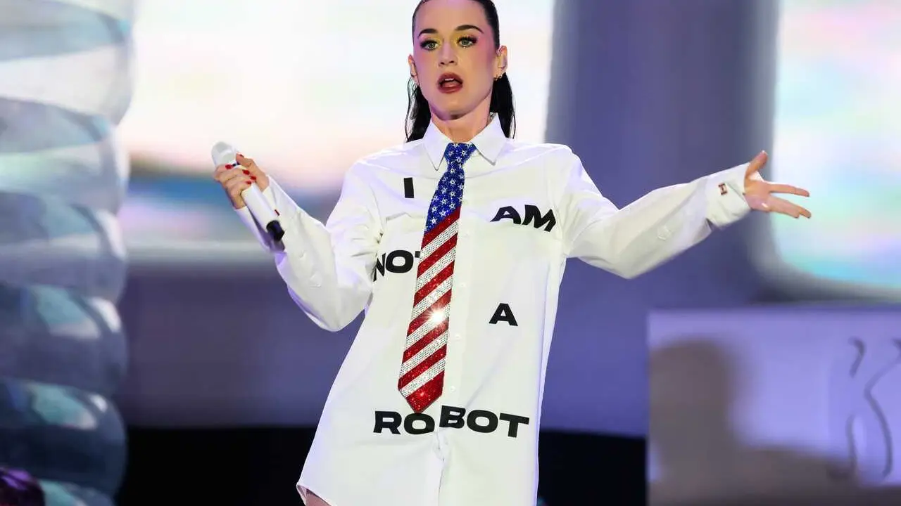 Katy Perry during the Lucca Summer Festival 2026 concert in Lucca, July 19, 2026