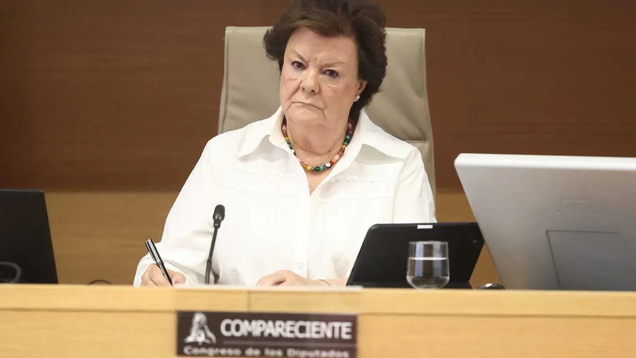 Archivo - La presidenta del Tribunal de Cuentas, Enriqueta Chicano, comparece ante de la Comisi&oacute;n Mixta para las Relaciones con el Tribunal de Cuentas, en el Congreso de los Diputados, a 23 de junio de 2026, en Madrid (Espa&ntilde;a). 