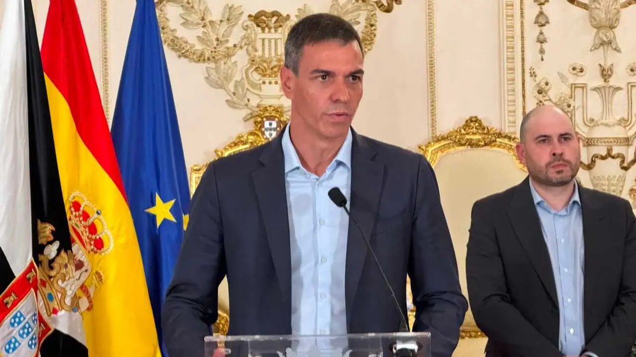 El presidente del Gobierno, Pedro S&aacute;nchez, en Ceuta.