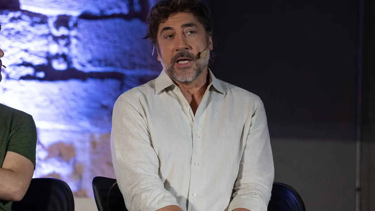 El actor Javier Bardem durante una rueda de prensa para presentar la pel&iacute;cula 'El ser querido', en el hotel Victoria, a 2 de agosto de 2026, en Palma de Mallorca, Baleares, (Espa&ntilde;a). 