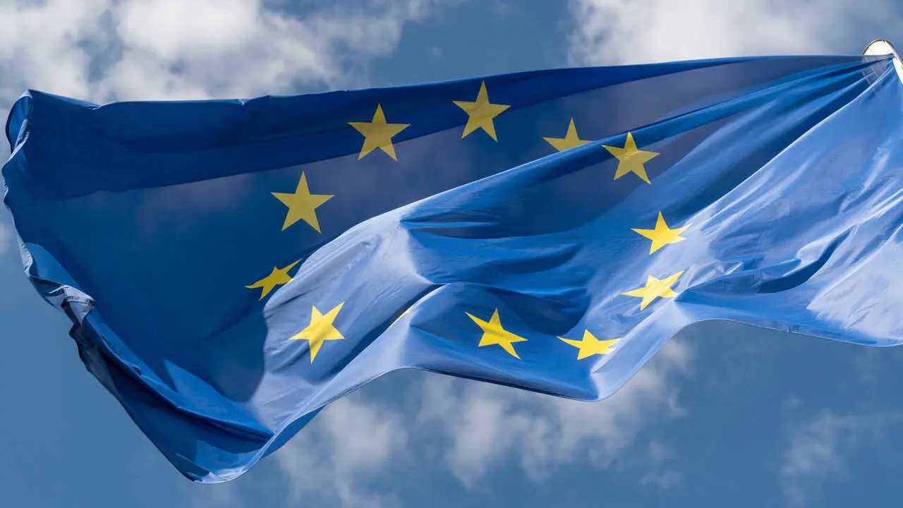 Archivo - Bandera de la UE