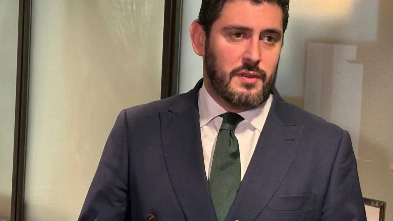 Archivo - El vicepresidente del Gobierno de Arag&oacute;n, Alejandro Nolasco.