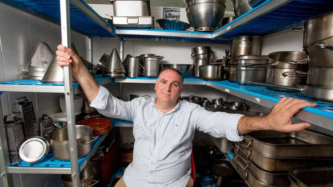 Barcelona 27/07/2015 verano jose andres cocinero  Foto Ferran Nadeu