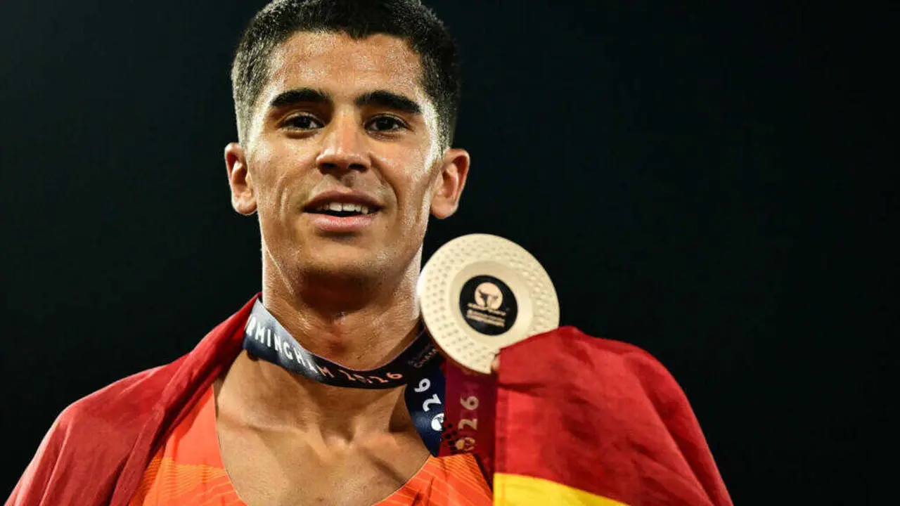 Mohamed Attaoui logra medalla de bronce en los 800 metros del Europeo