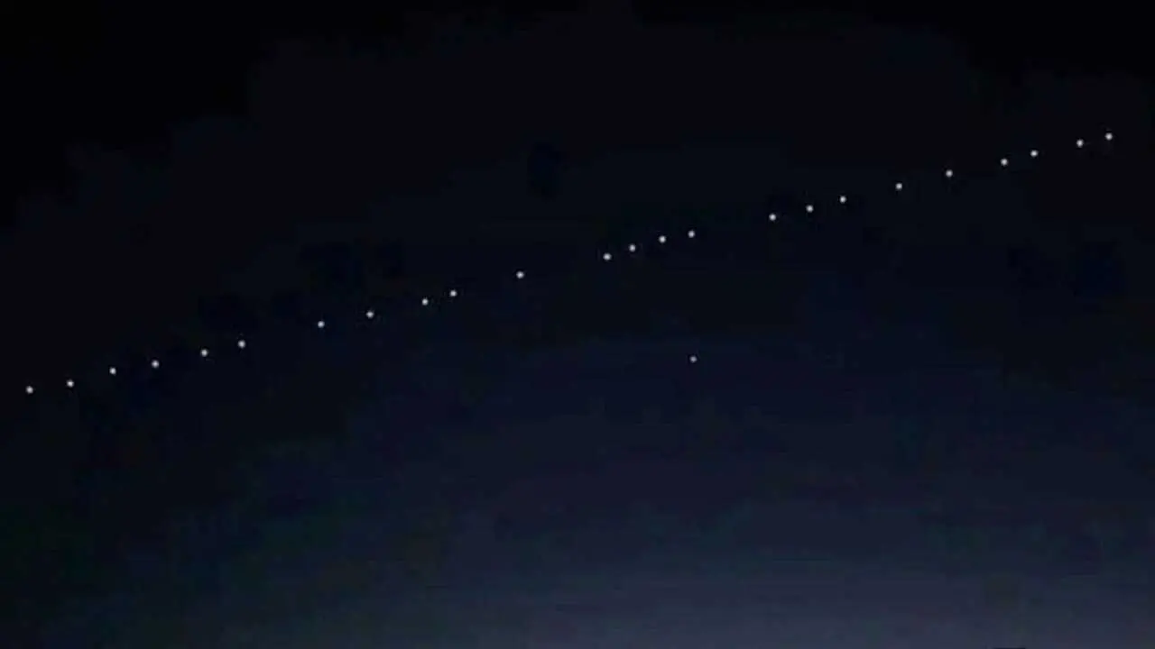 Sat&eacute;lites de Starlink