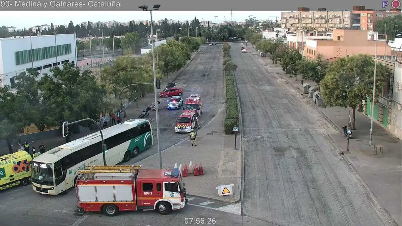El accidente mortal ha tenido lugar en San Jer&oacute;nimo, a la altura de la glorieta Rugby.