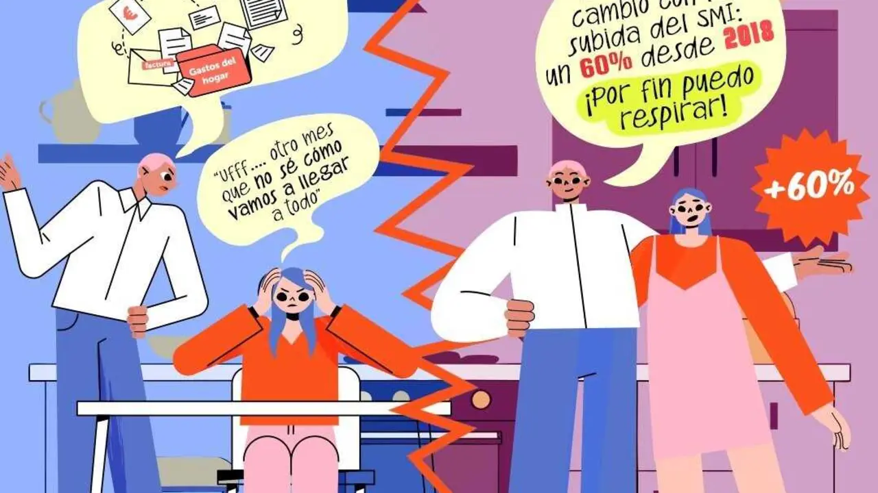 C&oacute;mic difundido por el PSOE.
