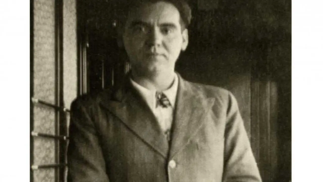 Archivo - Fotograf&iacute;a de Federico Garc&iacute;a Lorca.