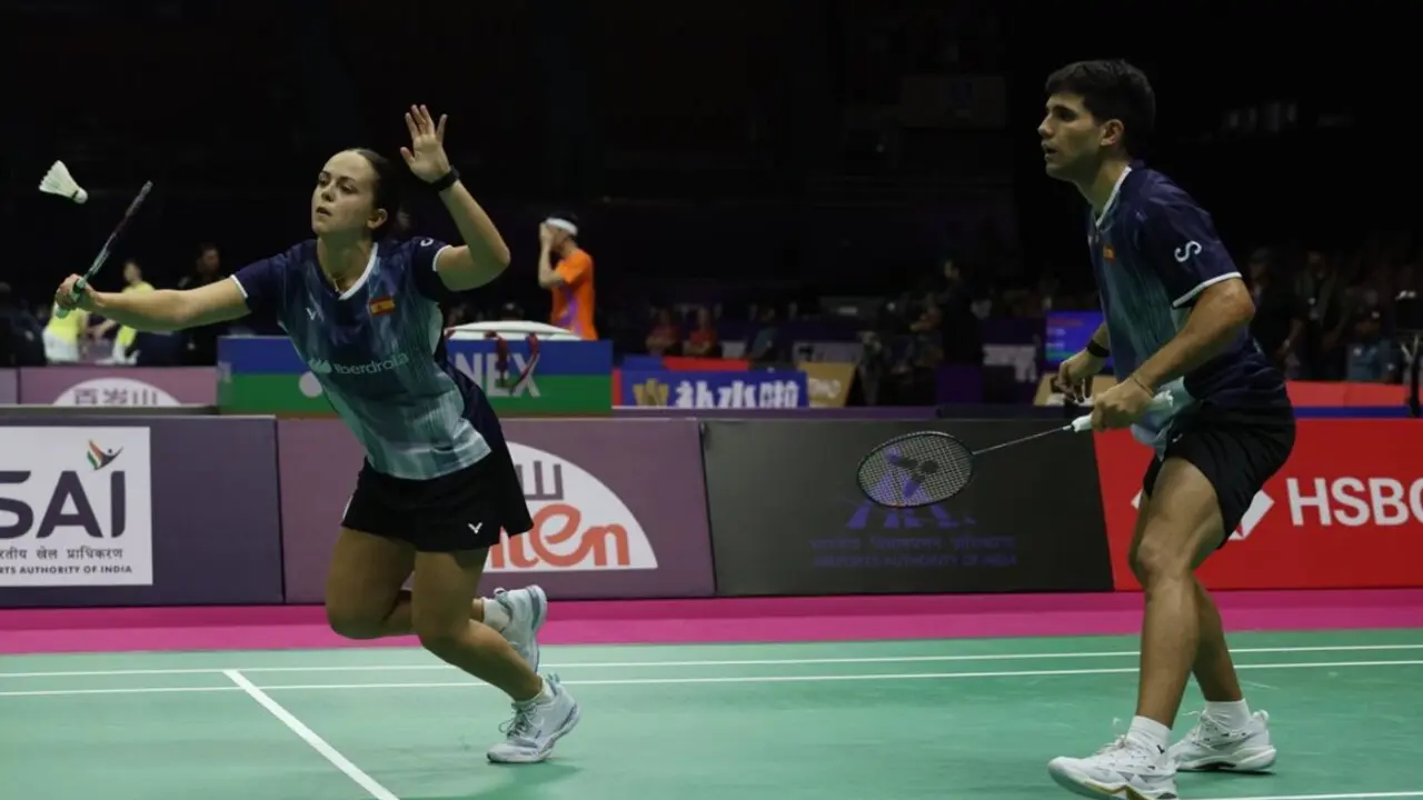 Rub&eacute;n Garc&iacute;a y Luc&iacute;a Rodr&iacute;guez debutan con victoria en el Mundial de Nueva Delhi y avanzan a dieciseisavos
