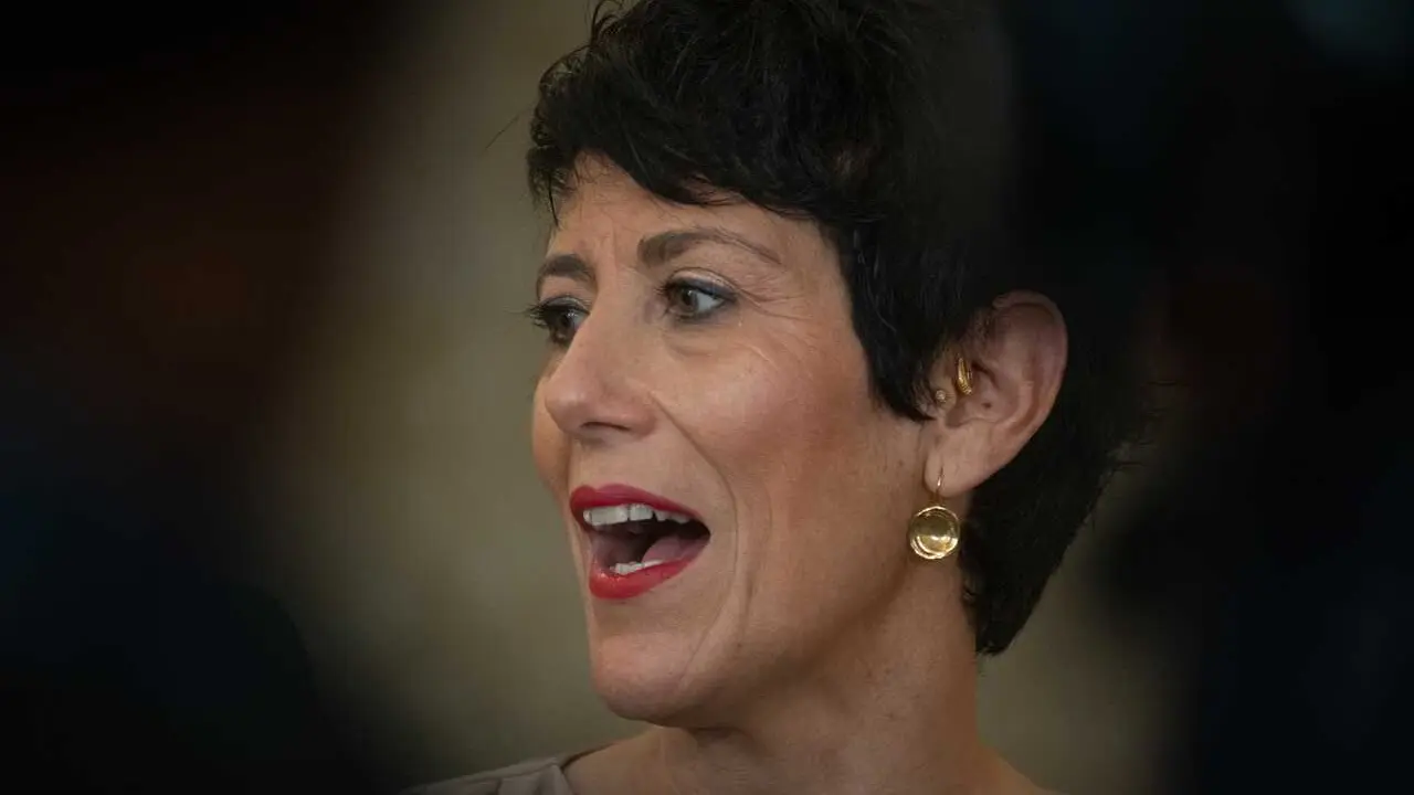 La ministra de Inclusi&oacute;n, Seguridad Social y Migraciones, Elma Saiz