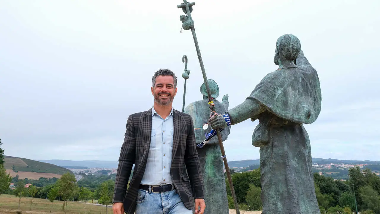 El comisario del Xacobeo 27, Marcos G&oacute;mez Rom&aacute;n.