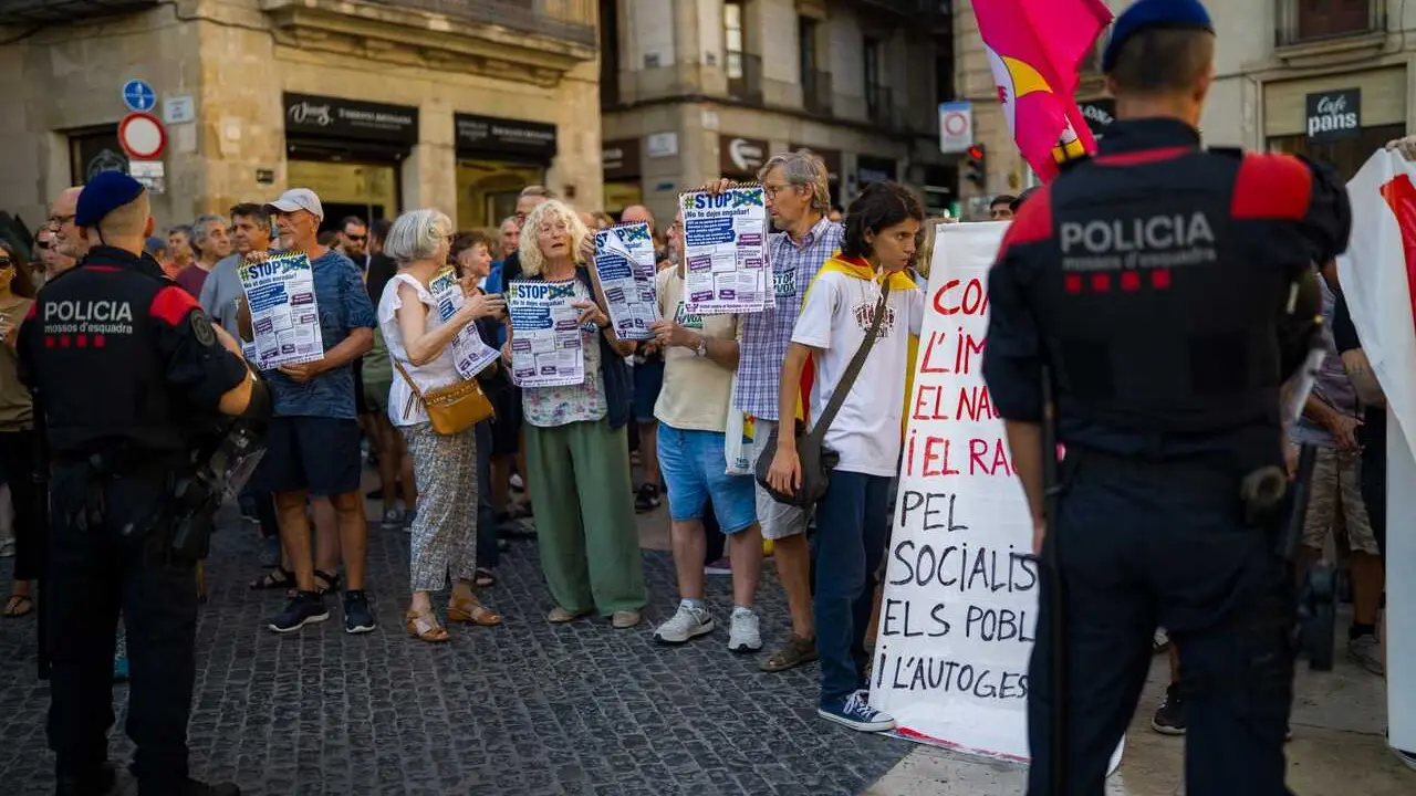 Los concentrados en Barcelona
