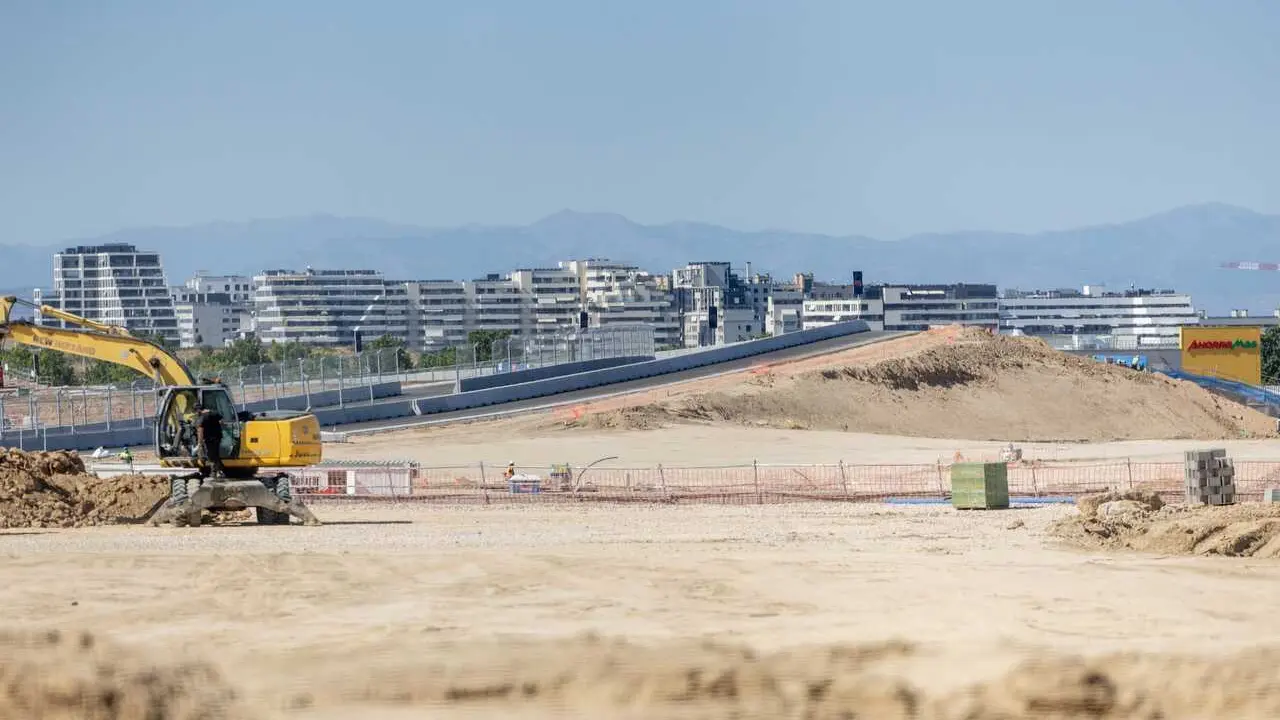 Archivo - Estado de las obras del circuito MADRING, a 12 de junio de 2026, en Madrid (Espa&ntilde;a). El pr&oacute;ximo martes, 16 de junio, se presenta oficialmente el circuito MADRING, el trazado que acoger&aacute; el FORMULA 1 TAG HEUER GRAN PREMIO DE ESPA&Ntilde;A del 11 al 13 d