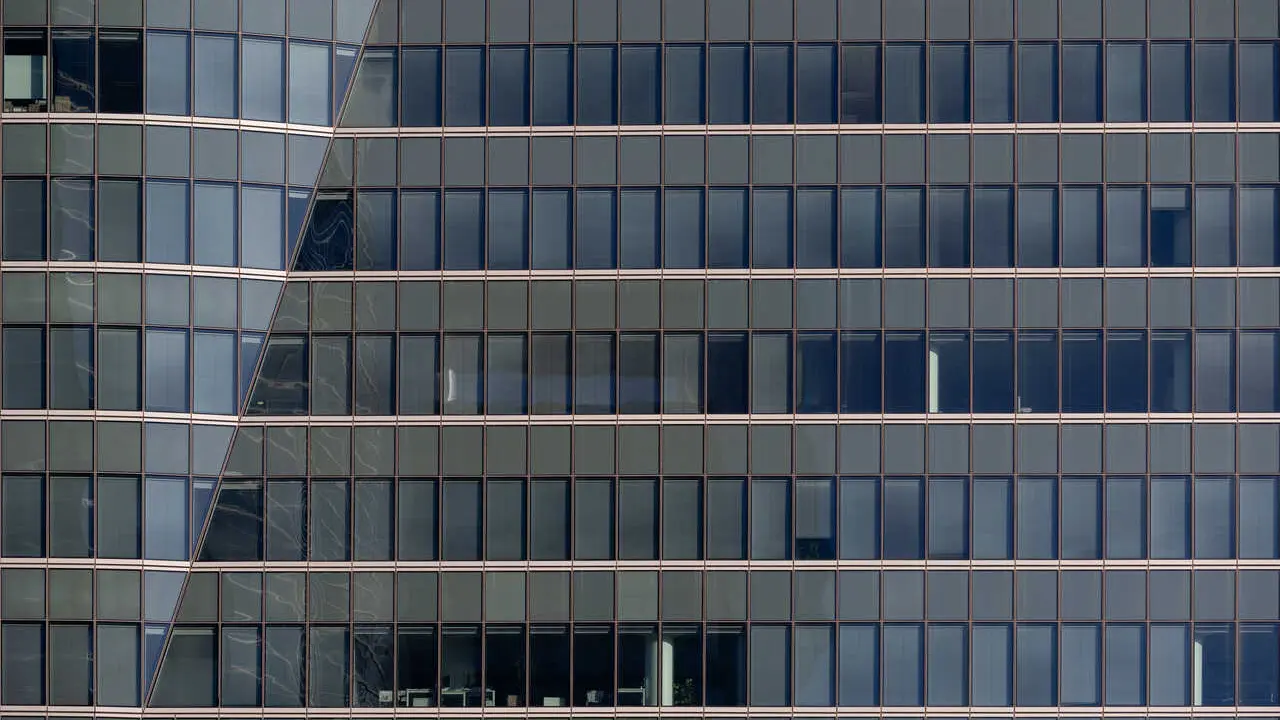 Archivo - Edificio de oficinas en Madrid