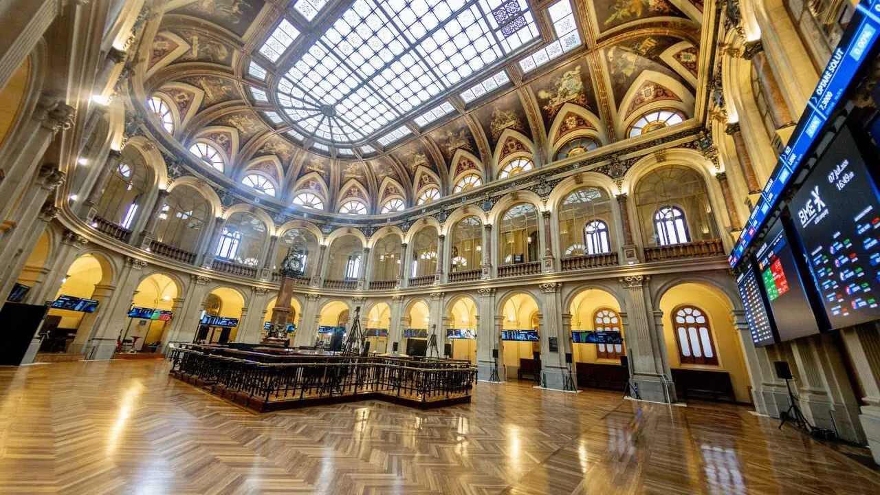 Archivo - Palacio de la Bolsa de Madrid