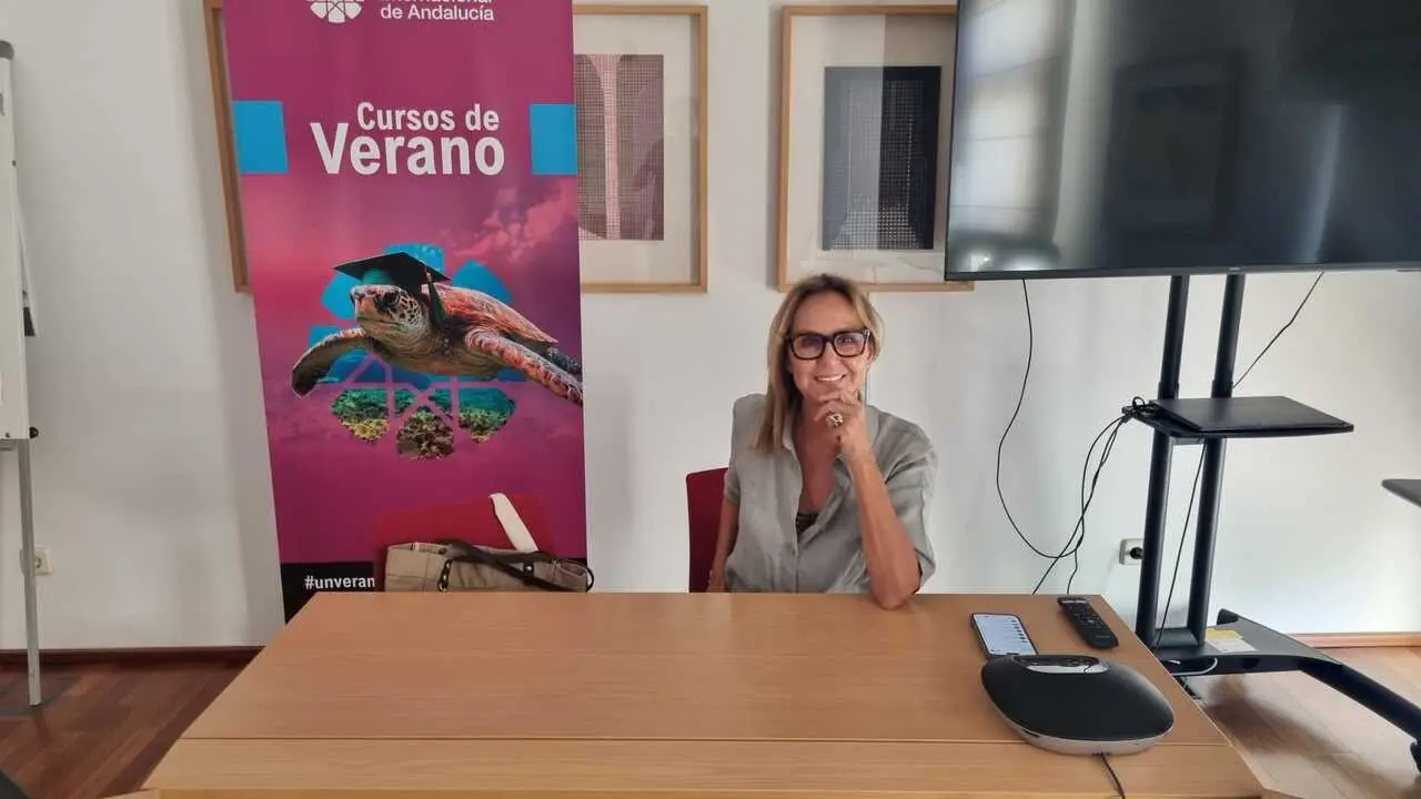 La novelista Maria Due&ntilde;as en su entrevista para Europa Press