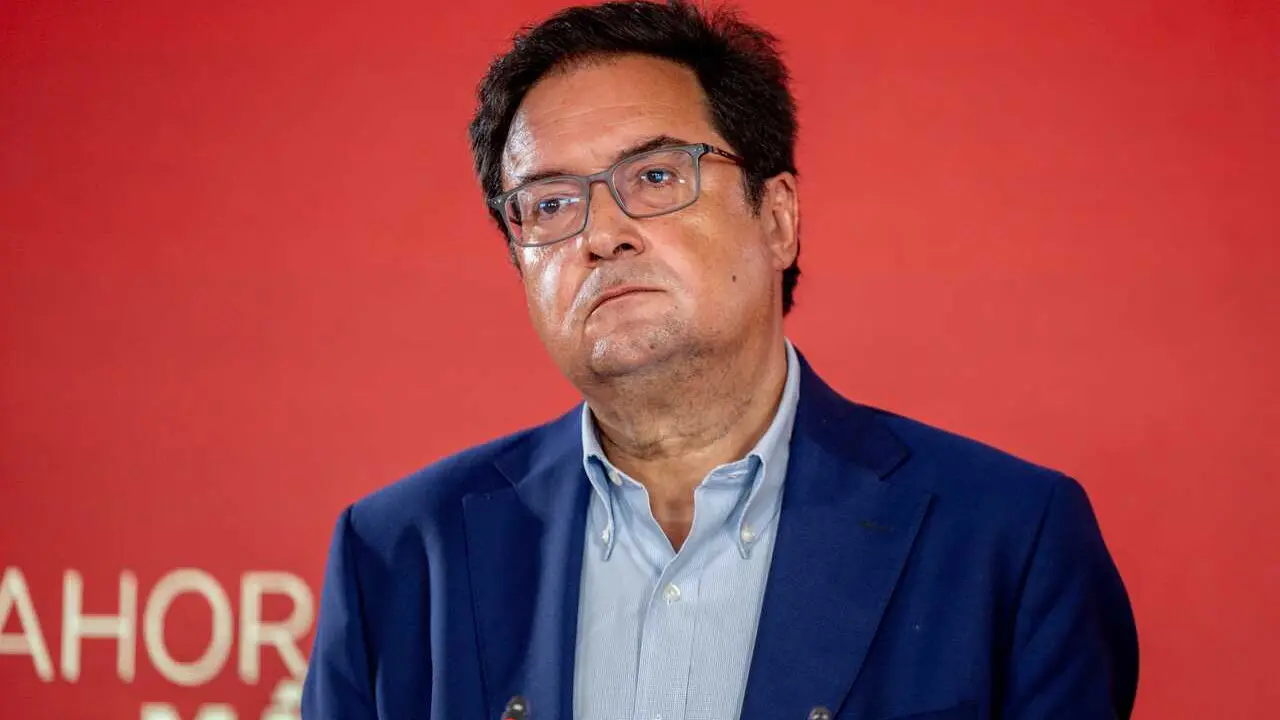 El secretario general del PSOE de Madrid y ministro para la Transformaci&oacute;n Digital y de la Funci&oacute;n P&uacute;blica, &Oacute;scar L&oacute;pez