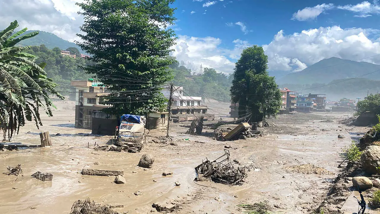 Inundaciones en Nepal