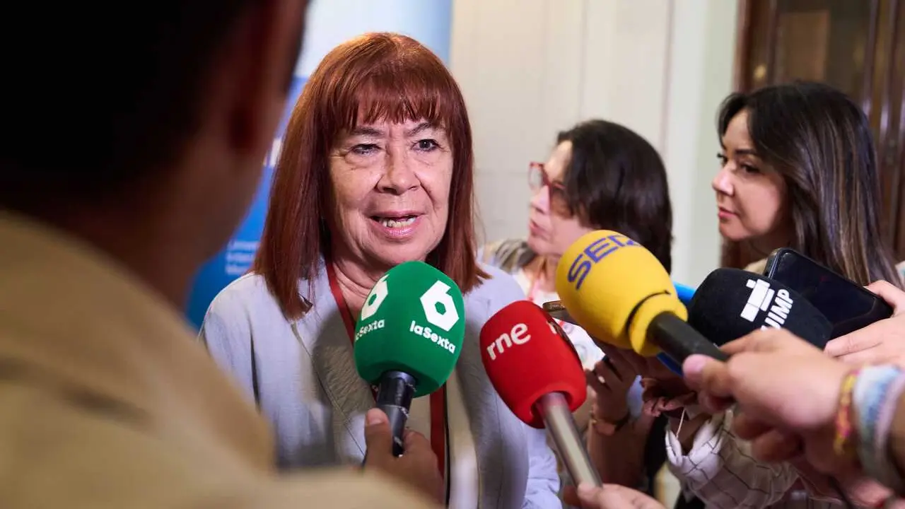 La presidenta del PSOE, Cristina Narbona, en la Universidad Internacional Men&eacute;ndez Pelayo (UIMP)