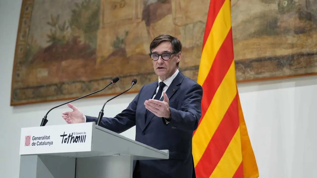 Archivo - El president de la Generalitat, Salvador Illa, en una imagen de archivo