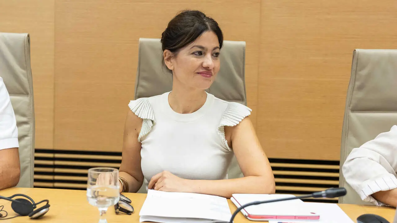 La ministra de Juventud e Infancia, Sira Rego, comparece ante la Comisi&oacute;n de Juventud e Infancia del congreso, a 31 de agosto de 2026, en Madrid (Espa&ntilde;a). 