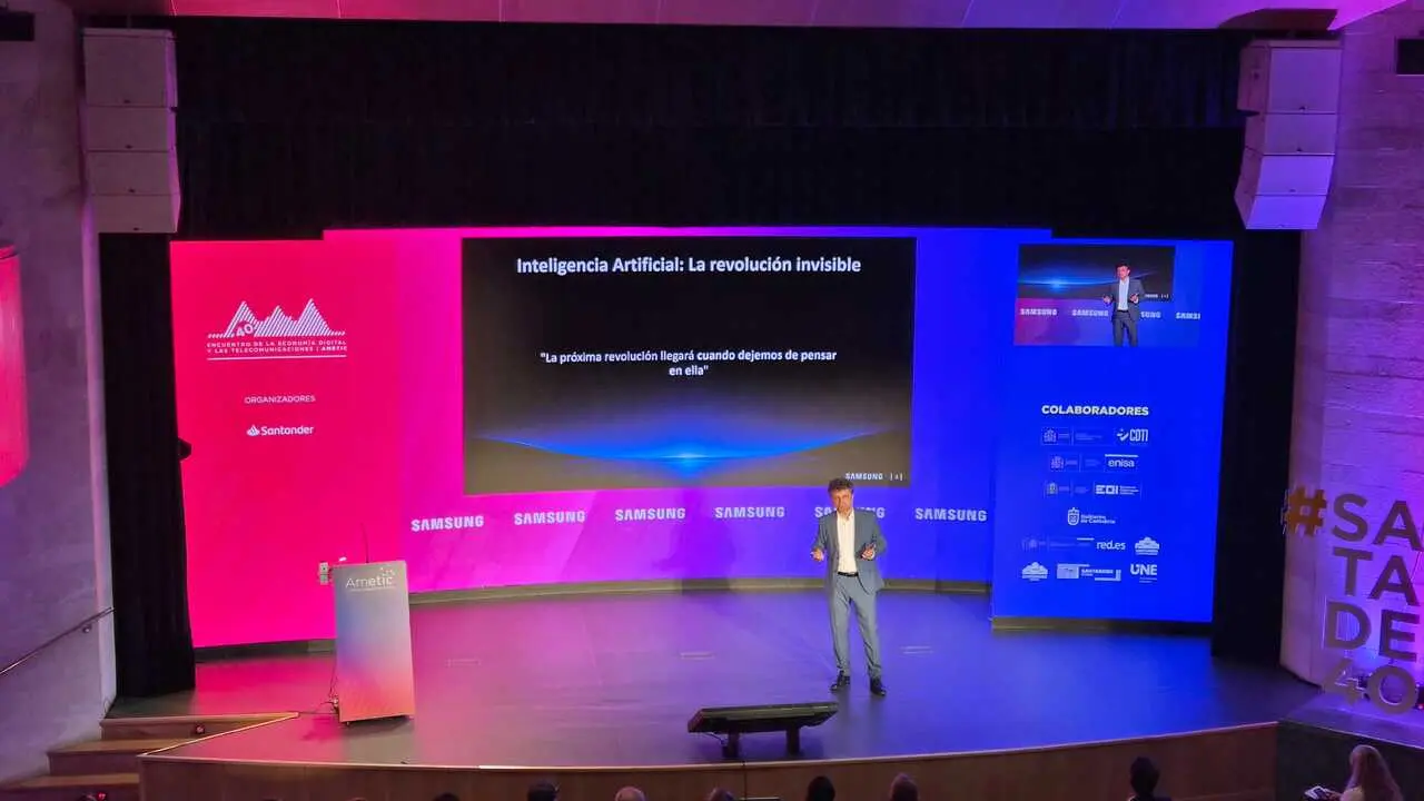 El vicepresidente y responsable del negocio de Mobile eXperience de Samsung Electronics Iberia, David Alonso.