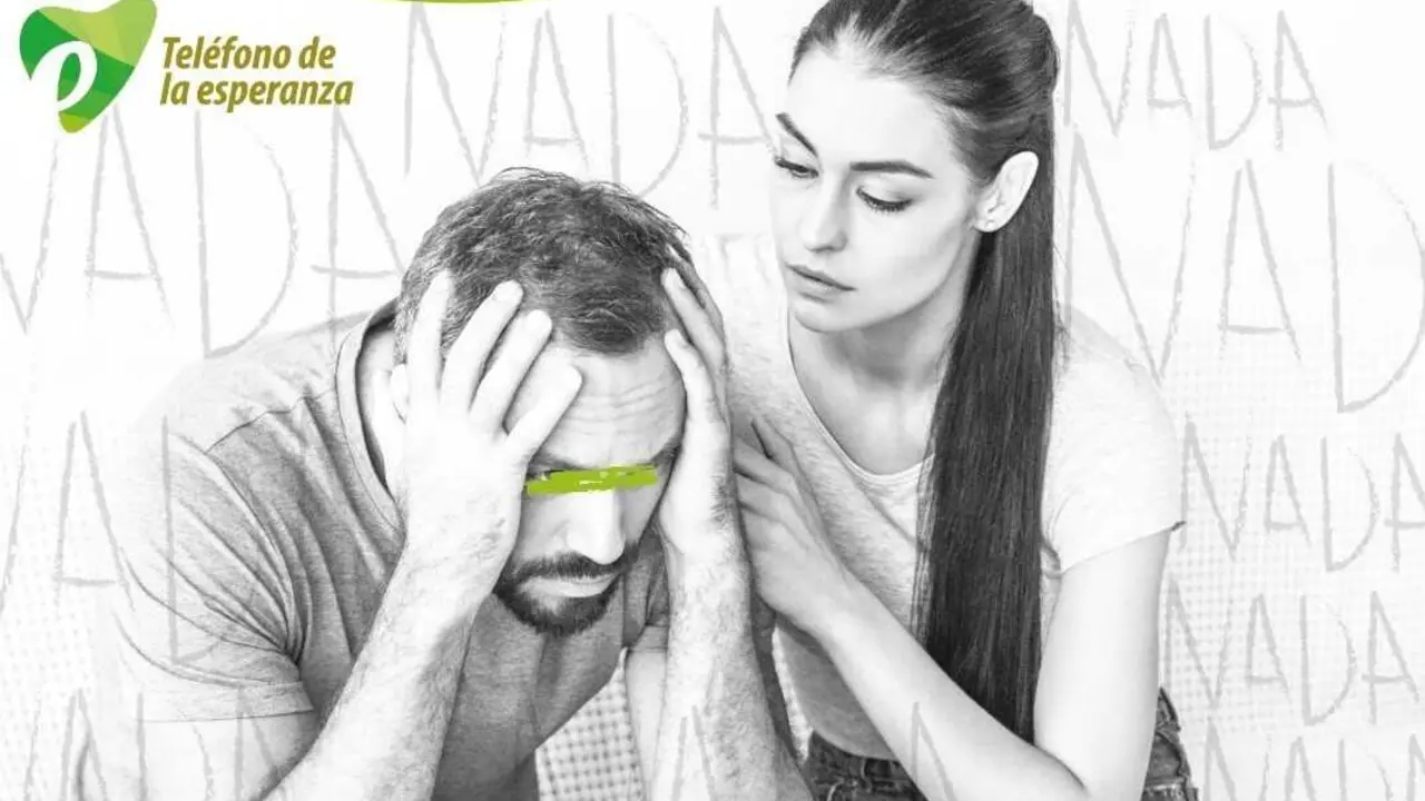 Imagen de la campa&ntilde;a del Tel&eacute;fono de la Esperanza.