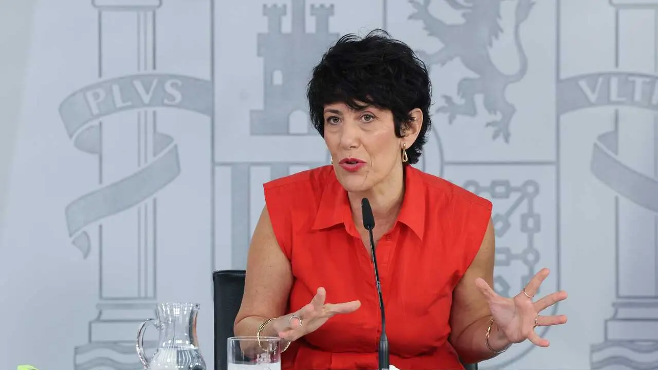 La ministra de Inclusi&oacute;n, Seguridad Social y Migraciones y portavoz del Gobierno, Elma Saiz