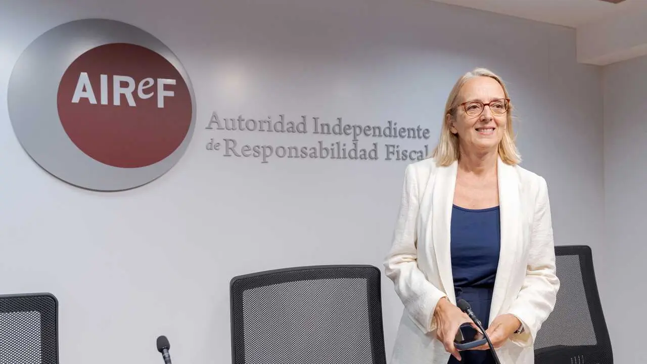 Archivo - La presidenta de la Autoridad Independiente de Responsabilidad Fiscal (AIReF), In&eacute;s Ol&oacute;ndriz.