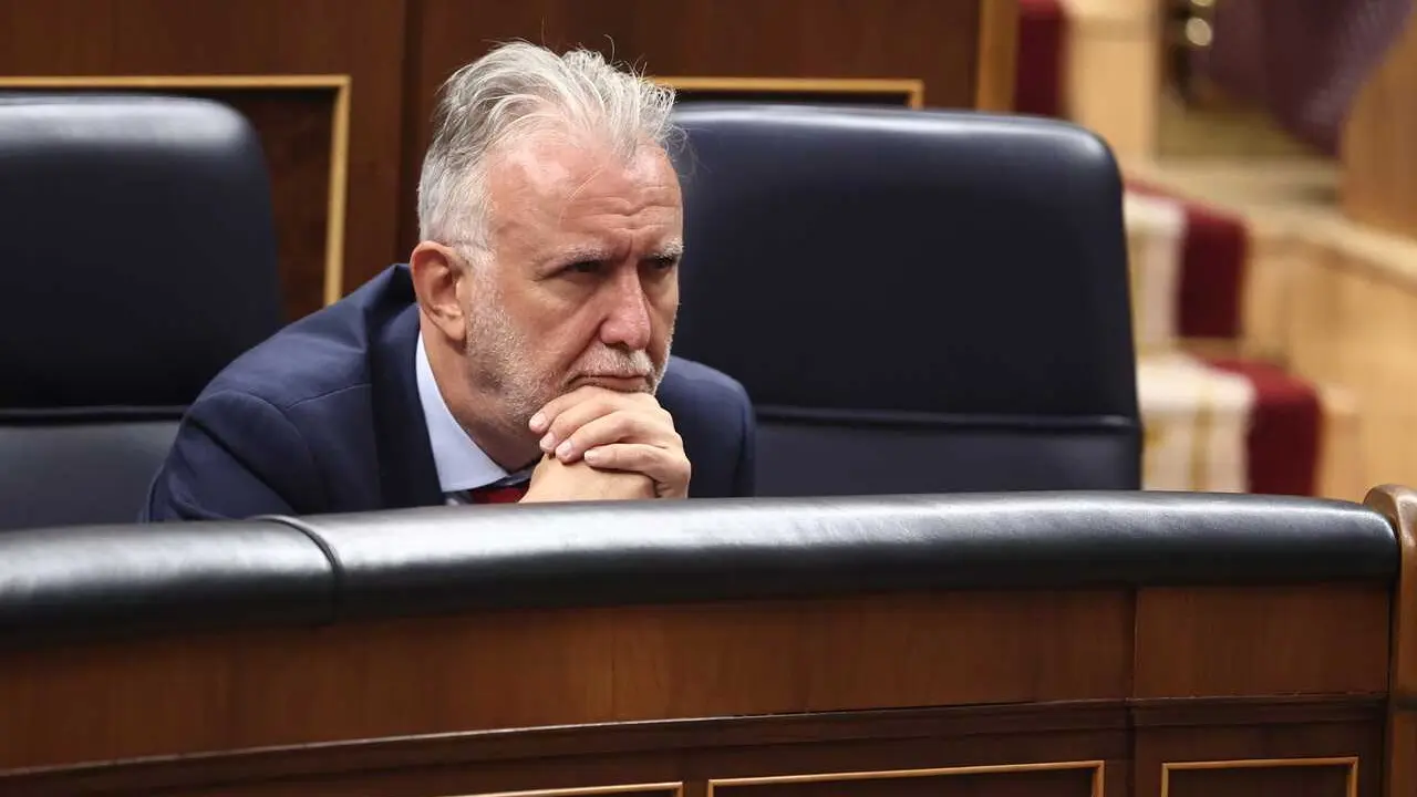 El ministro de Pol&iacute;tica Territorial y Memoria Democr&aacute;tica, &Aacute;ngel V&iacute;ctor Torres, durante una sesi&oacute;n plenaria en el Congreso de los Diputados, a 3 de septiembre de 2026, en Madrid