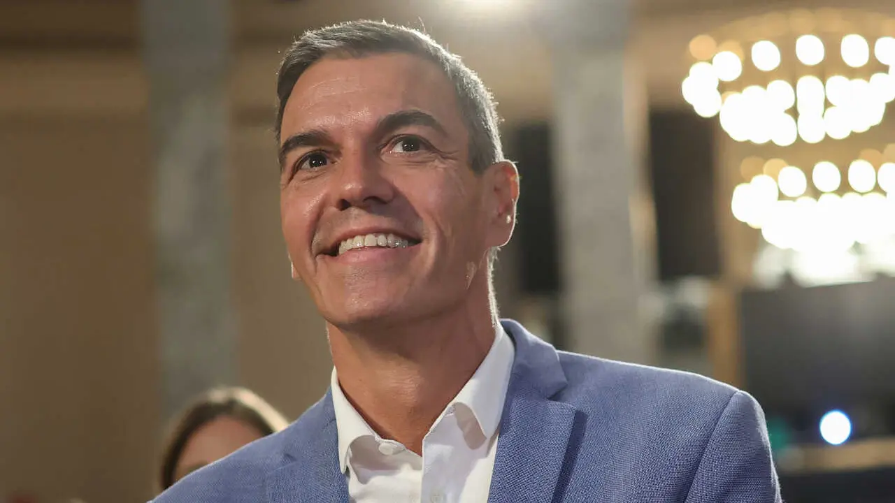 El presidente del Gobierno, Pedro S&aacute;nchez, durante la inauguraci&oacute;n de la XXVI Asamblea del Consejo de la Juventud de Espa&ntilde;a, a 4 de septiembre de 2026, en Madrid (Espa&ntilde;a). 