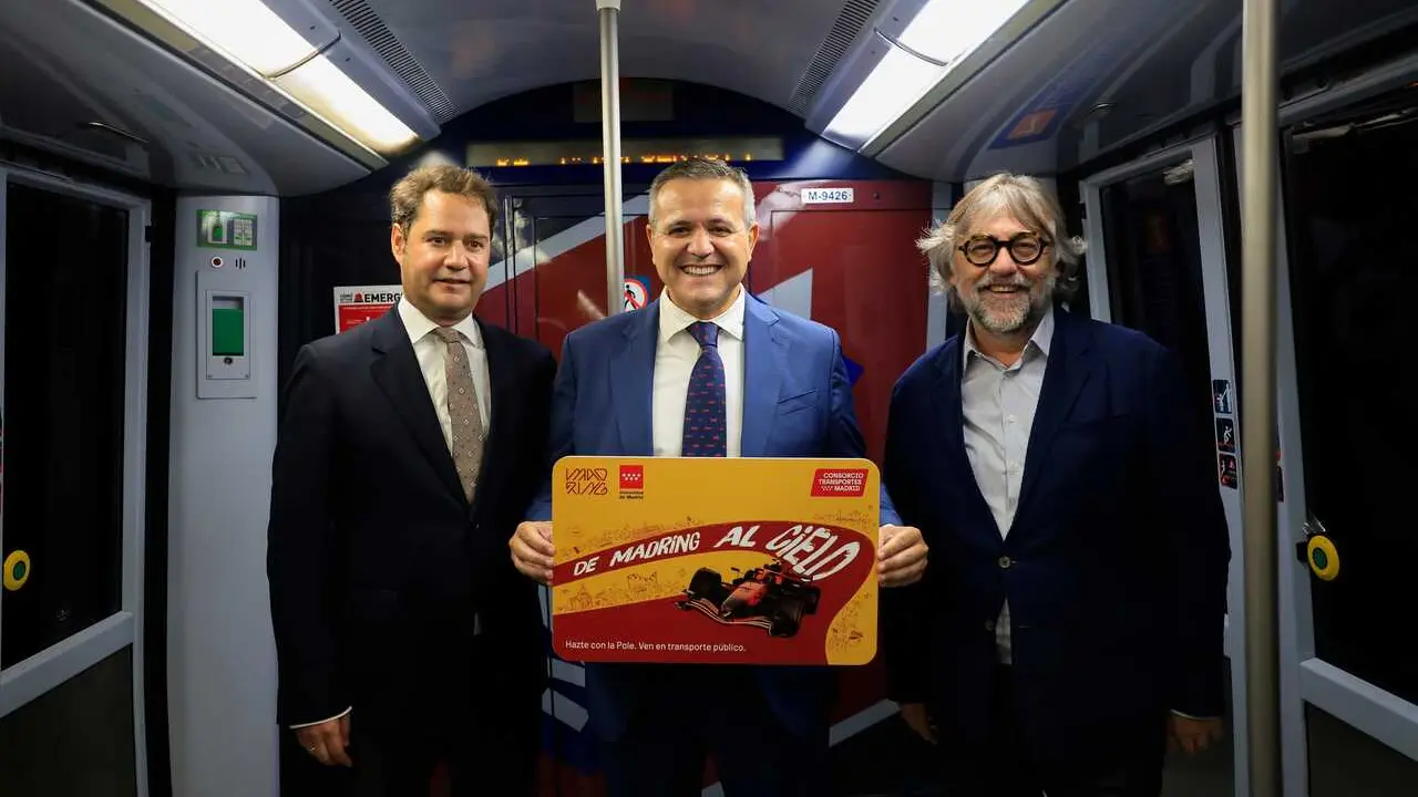 El consejero de Transportes, Jorge Rodrigo