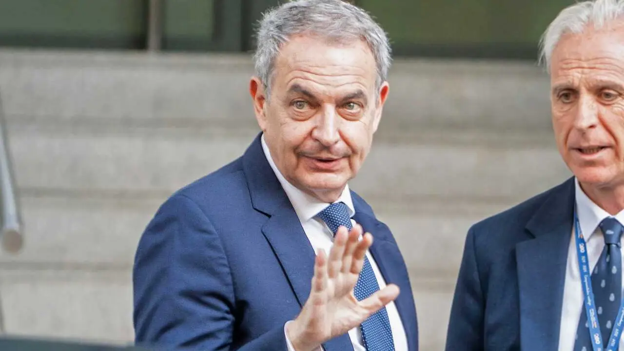 Archivo - El expresidente del Gobierno Jos&eacute; Luis Rodr&iacute;guez Zapatero a su llegada a la Audiencia Nacional para declarar ante el juez del 'caso Plus Ultra'