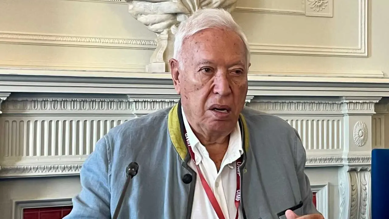 El exministro de Asuntos Exteriores y de Cooperaci&oacute;n Jos&eacute; Manuel Garc&iacute;a Margallo en la UIMP