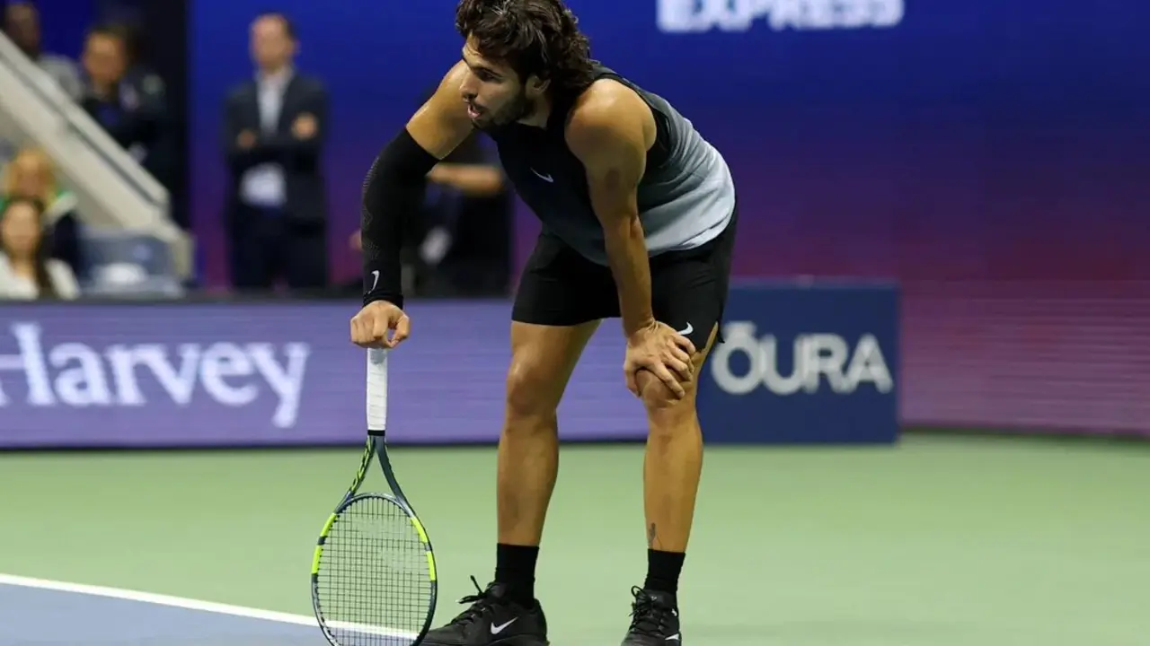 Alcaraz tras perder en Cuartos del US Open
