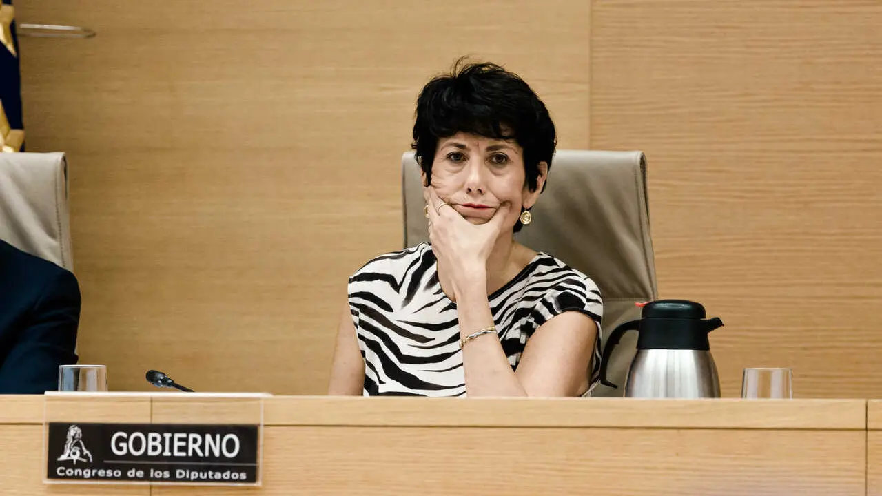 La ministra de Inclusi&oacute;n, Seguridad Social y Migraciones, Elma Saiz
