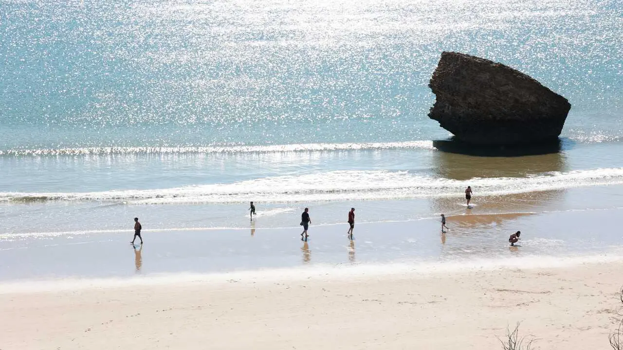 Archivo - Vista de la playa de la Torre de la Higuera en Matalasca&ntilde;as. A 26 de marzo de 2026, en Matalasca&ntilde;as, Almonte, Huelva (Andaluc&iacute;a, Espa&ntilde;a). 