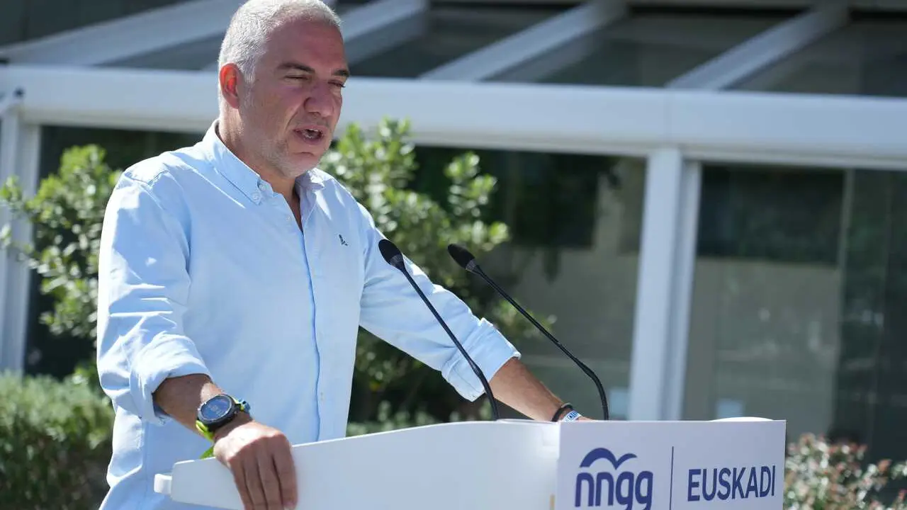 El Vicesecretario De Coordinaci&oacute;n Auton&oacute;mica Y Local Y An&aacute;lisis Electoral Del Partido Popular, El&iacute;as Bendodo, En Bilbao.