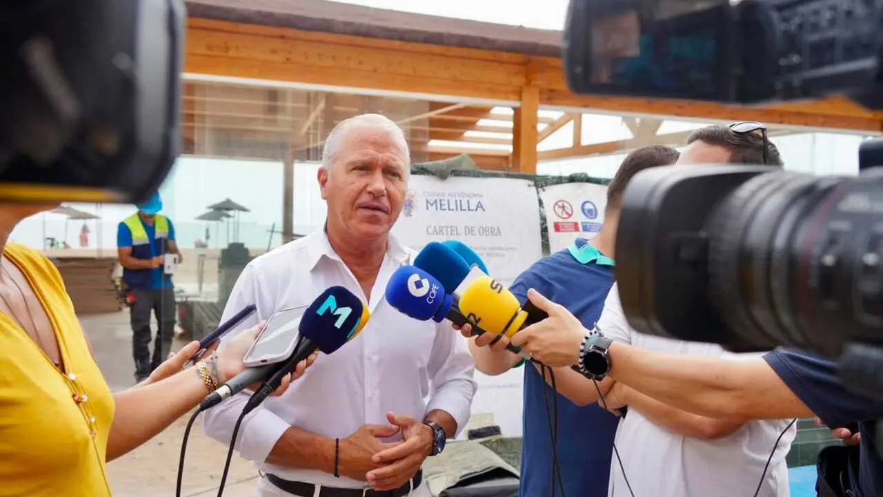 El vicepresidente primero del Gobierno de Melilla y secretario general del PP regional, Miguel Mar&iacute;n.