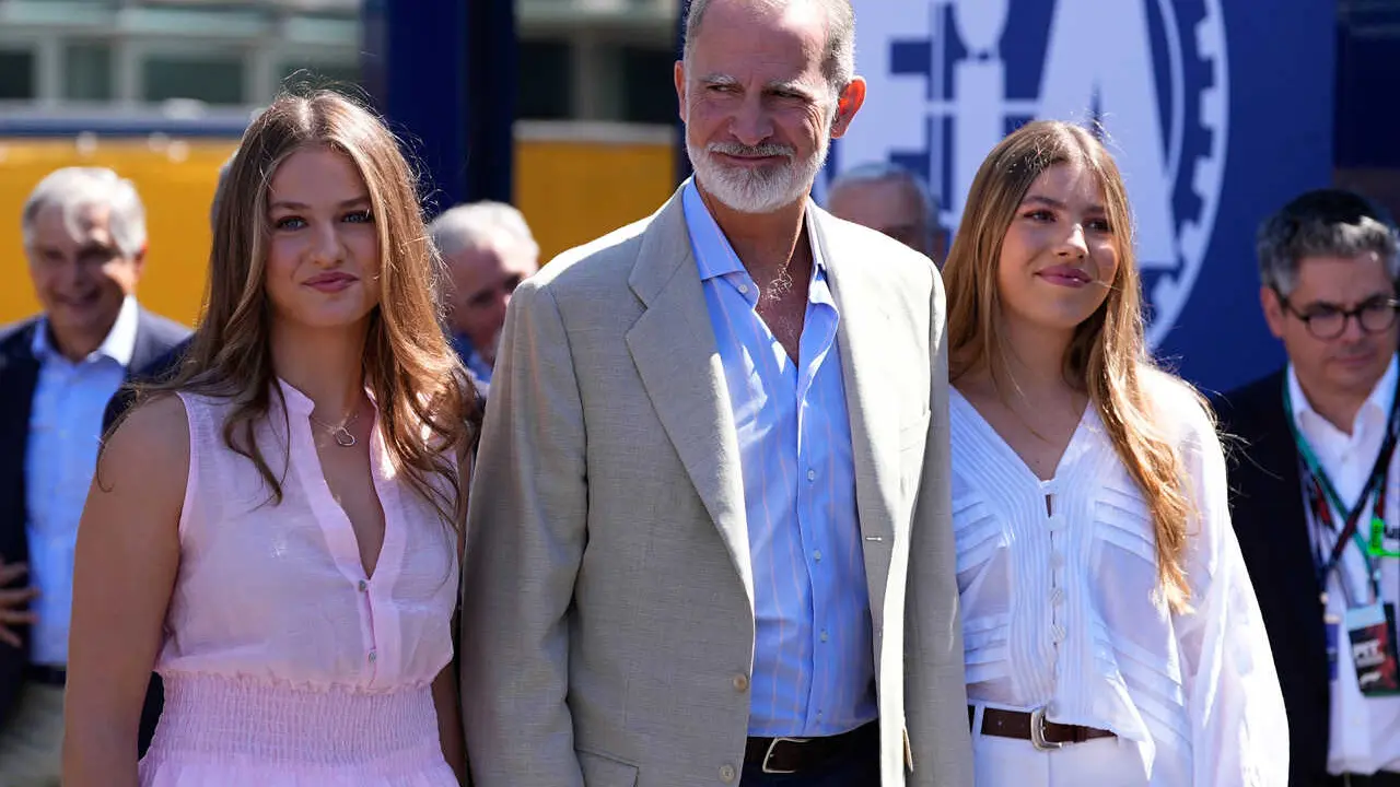 in the paddock ahead of the F1 Grand Prix of Spain at Madring on September 13, 2026, in Madrid, Spain.