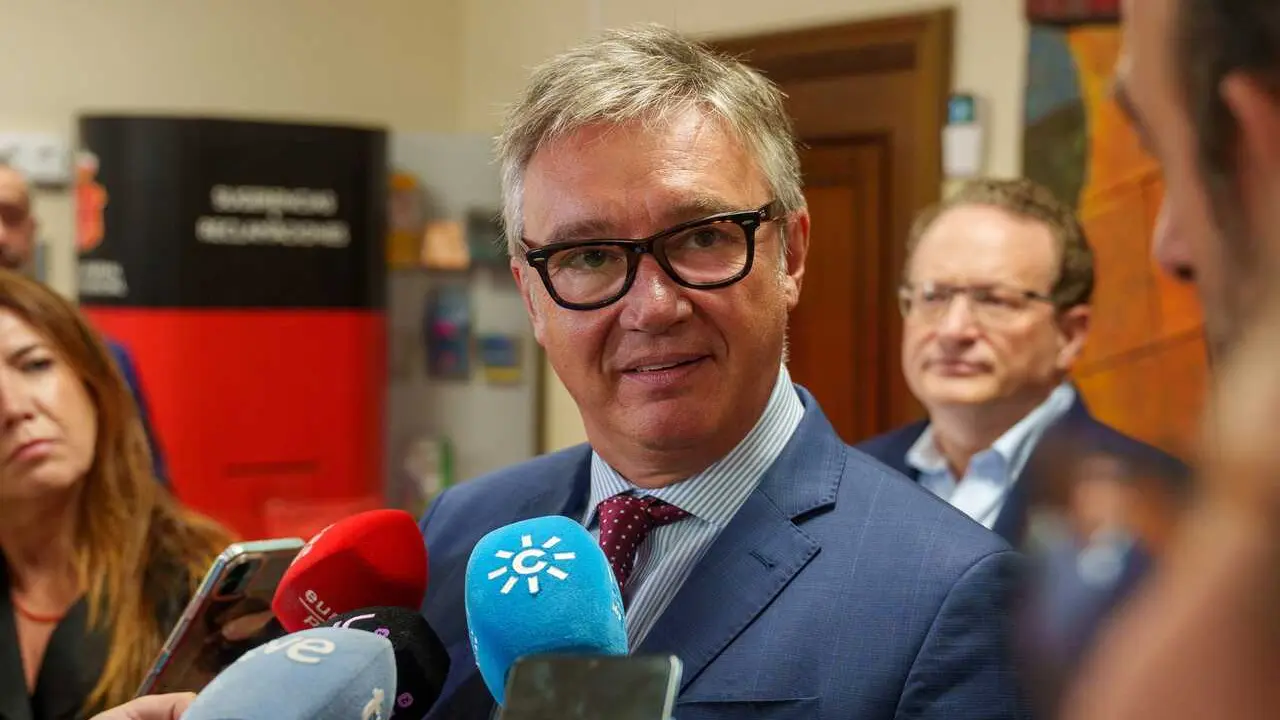 El vicepresidente segundo de la Junta de Andaluc&iacute;a y consejero de Turismo, Justicia, Desregulaci&oacute;n y Administraci&oacute;n Local, Manuel Gavira 